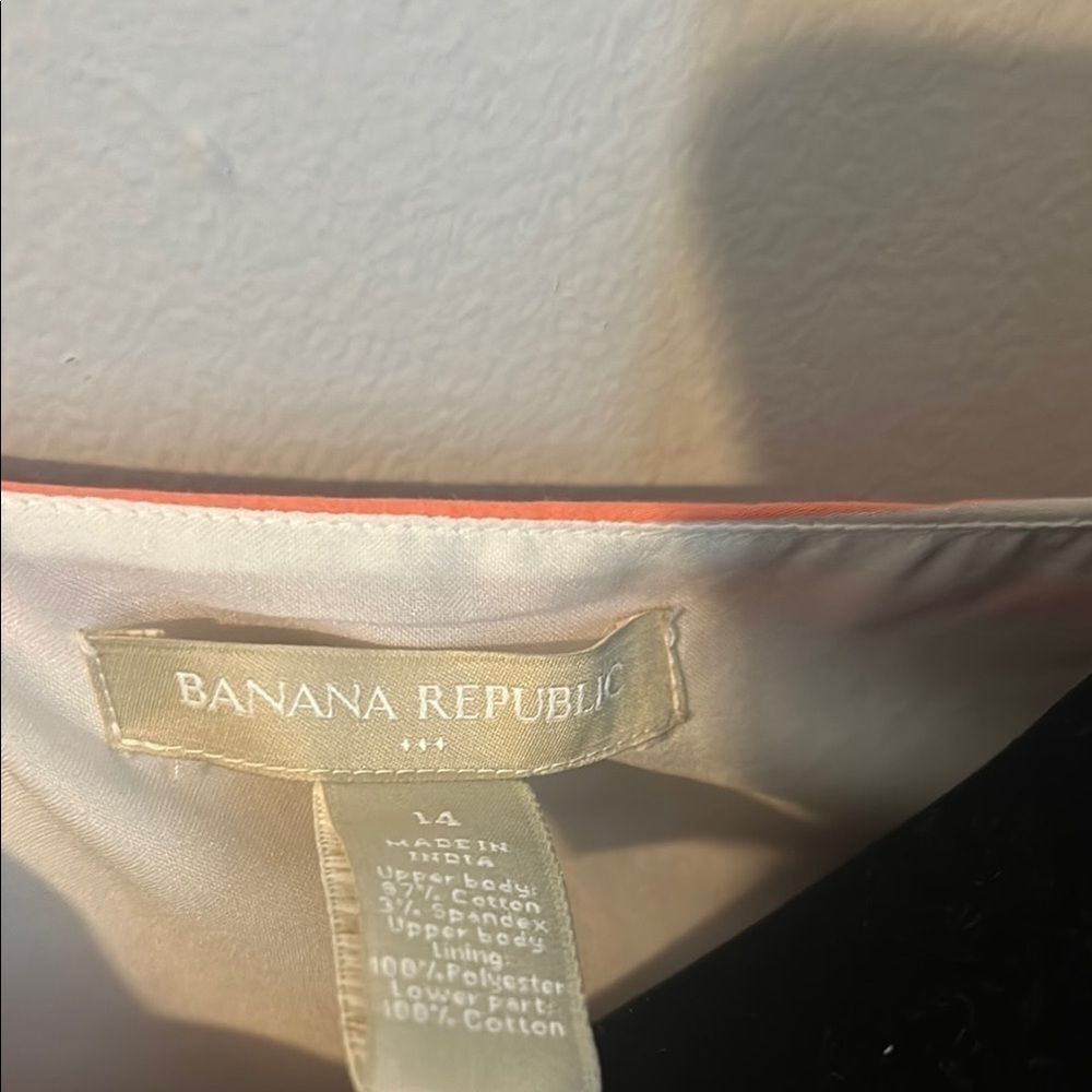 NWT Banana Republic Red White Sheath Mini Dress   B - Picture 2 of 11